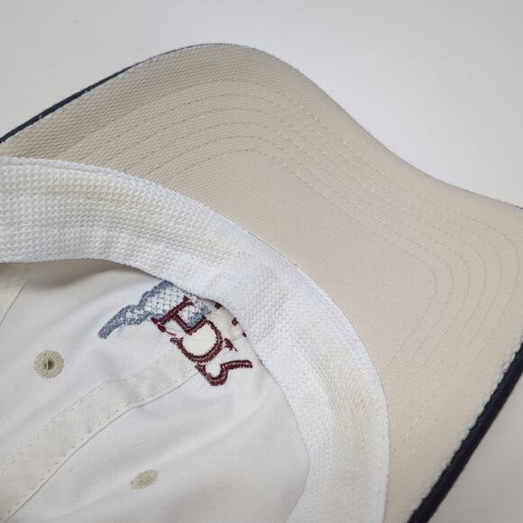 HDR Idaho Strapback Baseball Cap Beige One Size Adjustable Port Authority - Picture 8 of 9